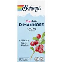 Solaray, CranActin® D-Mannose, 60 VegCaps