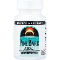 Source Naturals, Pušų žievės ekstraktas, 60 tablečių