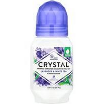 CRYSTAL, Mineralais praturtintas rutulinis dezodorantas, levandų ir baltosios arbatos, 66 ml