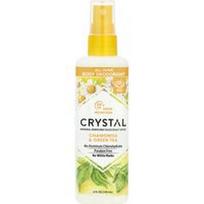 CRYSTAL, Mineralais praturtintas kūno dezodorantas purškiklis su ramunėlėmis ir žaliąja arbata, 118 ml