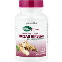 NaturesPlus, Žolelių aktyvikliai, korėjietiškas ženšenis, 1000 mg, 30 tablečių