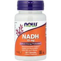 NOW Foods, NADH, 10 mg, 60 kapsulių
