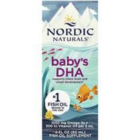 Nordic Naturals, Kūdikio DHA, 60 ml (2 skysčio uncijos)