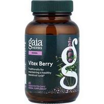 Gaia Herbs, Moterims, Vitex uogų skonio, 60 skystų fitokapsulių® (500 mg vienoje kapsulėje)