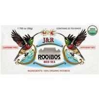 J&R Port Trading, Raudonoji arbata „Rooibos“, be kofeino, 20 arbatos pakelių, 50 g