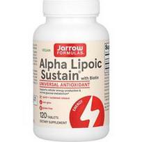 Jarrow Formulas, Alfa lipoinė rūgštis su biotinu, 120 tablečių