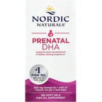Nordic Naturals, Prenatalinė DHR, 180 minkštų kapsulių