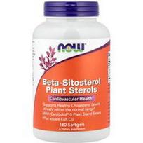 NOW Foods, Beta-sitosterolio augaliniai steroliai, 180 minkštųjų gelių