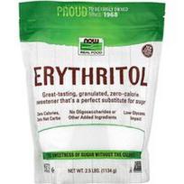 NOW Foods, Tikras maistas, eritritolis, 2,5 svaro (1,134 g)