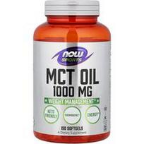 NOW Foods, Sportas, MCT aliejus, 1 000 mg, 150 minkštųjų gelių