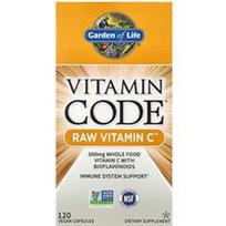Garden of Life, Vitamino kodas®, RAW vitaminas C™, 120 veganiškų kapsulių