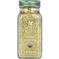 Simply Organic, Adobo prieskoniai, 4.41 uncijos (125 g)