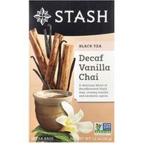 Stash Tea, Juodoji arbata, be kofeino vanilinis chai arbatos gėrimas, 18 arbatos pakelių, 36 g