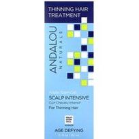 Andalou Naturals, Argano kamieninės ląstelės, intensyvi galvos oda, retėjančių plaukų gydymas, senėjimą mažinantis, 2.1 fl oz (62 ml)