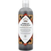 Nubian Heritage, afrikietiškas juodasis muilas, prausiklis kūnui, 384 ml