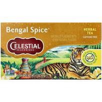 Celestial Seasonings, Žolelių arbata, Bengal Spice®, be kofeino, 20 arbatos pakelių, 47 g