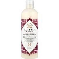 Nubian Heritage, Kūno prausiklis su ožkos pienu ir chai arbata, 384 ml