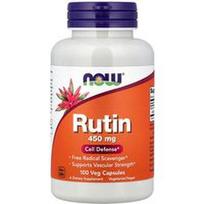 NOW Foods, Rutinas, 450 mg, 100 vegetariškų kapsulių