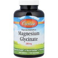 Carlson, Magnio glicinatas, 200 mg, 180 tablečių