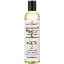 Cococare, Antioksidacinis kūno aliejus su vitaminu E, be kvapiklių, 250 ml