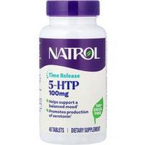 Natrol, 5-HTP, pailginto atpalaidavimo, 45 tabletės