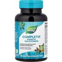 Nature's Way, „Completia®“, diabetinis multivitaminas, 90 tablečių