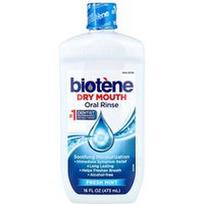 Biotene Dental Products, Burnos skalavimo skystis nuo burnos džiūvimo, gaivinanti mėta, 473 ml