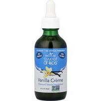 SweetLeaf Stevia, „Sweet Drops®“, vanilinis kremas, 60 ml (2 skysčio uncijos)