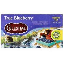Celestial Seasonings, Žolelių arbata „True Blueberry®“ be kofeino, 20 arbatos pakelių, 45 g