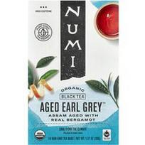 Numi Tea, Ekologiška juodoji arbata, brandinta Earl Grey™, 18 arbatos pakelių, 36 g