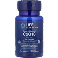 Life Extension, Superubichinolis CoQ10 su sustiprinta mitochondrijų parama, 200 mg, 30 minkštųjų kapsulių