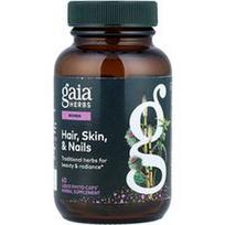 Gaia Herbs, Moterims, plaukams, odai ir nagams, 60 skystų fitokapsulių®