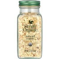 Simply Organic, Smulkintas svogūnas, 63 g