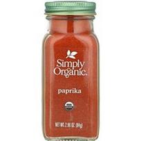 Simply Organic, Paprika, 84 g (2,96 uncijos)