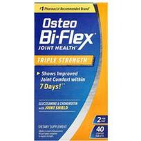 Osteo Bi-Flex, Sąnarių sveikata, trigubo stiprumo, 40 dengtų tablečių