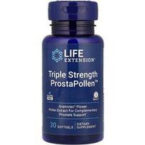 Life Extension, Trigubo stiprumo ProstaPollen™, 30 minkštųjų gelių (378 mg vienam minkštam geliui)