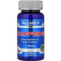 ALLMAX, Essentials, Kofeinas, 200 mg, 100 tablečių