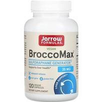 Jarrow Formulas, Veganiškas BroccoMax, 120 daržovių kapsulių (17,5 mg vienoje kapsulėje)