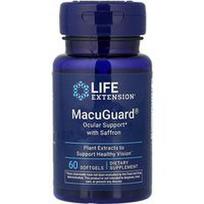 Life Extension, „MacuGuard®“, akių palaikymas su šafranu, 60 minkštųjų kapsulių