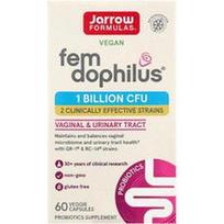 Jarrow Formulas, Fem Dophilus®, 1 milijardas KFV, 60 vegetariškų kapsulių