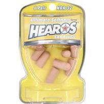 Hearos, Ultimate Softness serijos™ ausų kištukai, geltoni, NRR 32, 6 poros
