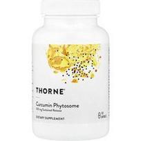 Thorne, Kurkumino fitosoma, ilgalaikio atpalaidavimo, 120 kapsulių (250 mg vienoje kapsulėje)