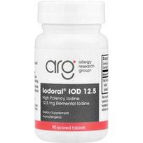 Optimox, Iodoral® IOD 12.5, didelio stiprumo jodas, 90 tablečių su įpjovomis