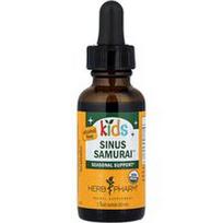 Herb Pharm, Vaikiškas sinusinis samurajus, be alkoholio, 1 fl oz (30 ml)