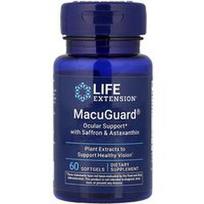 Life Extension, „MacuGuard®“, akių palaikymas su šafranu ir astaksantinu, 60 minkštųjų kapsulių