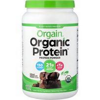 Orgain, „Organic Protein™“ milteliai, kreminio šokolado ir fudžo skonio, 920 g