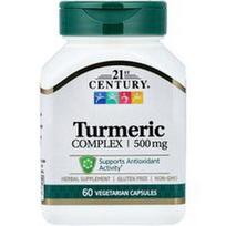 21st Century, Ciberžolės kompleksas, 500 mg, 60 vegetariškų kapsulių
