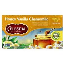 Celestial Seasonings, Žolelių arbata, medaus, vanilės ir ramunėlių, be kofeino, 20 arbatos pakelių, 47 g