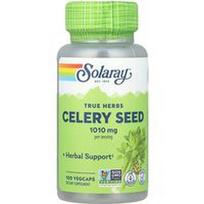 Solaray, Tikrosios žolelės, salierų sėklos, 100 VegCaps (505 mg vienoje kapsulėje)