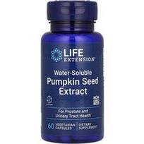 Life Extension, Vandenyje tirpus moliūgų sėklų ekstraktas, 60 vegetariškų kapsulių (262 mg vienoje kapsulėje)